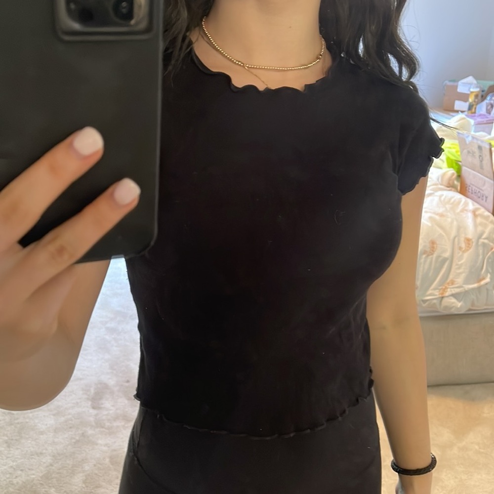 Brandy Melville Black Tee